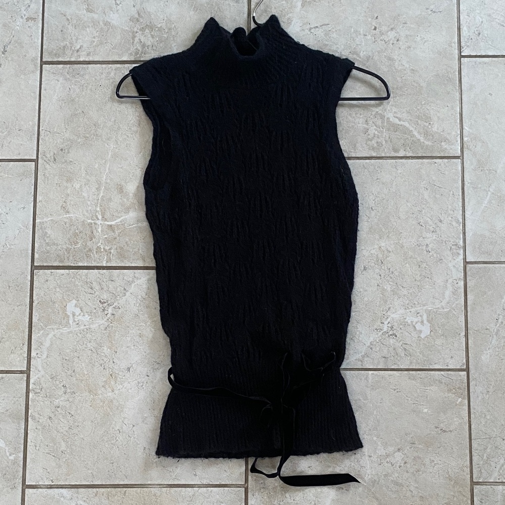 Ann Taylor Extrafine Merino Wool Angora Blend Tank